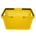 Luxury Shopping Two Handle Plastic Storage Basket